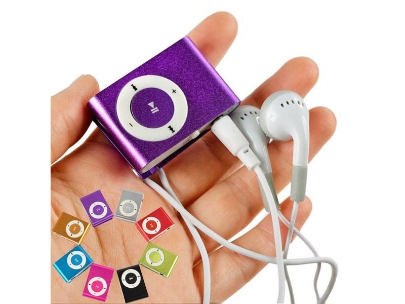 Clip MP3 Player Mini TF/SD Slot USB Music Player Metal Waterproof Sport Walkman Carousel 2