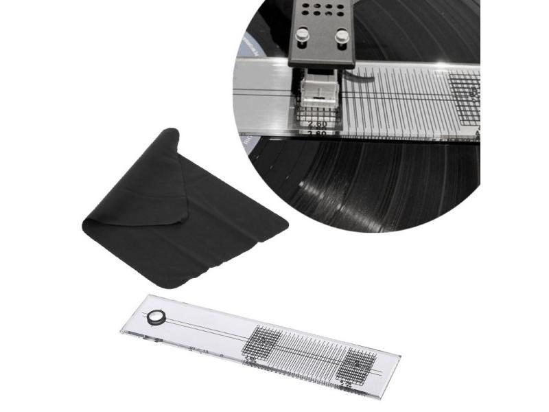 LP Vinyl Cartridge Stylus Azimuth Compensation Angle Calibration Gauge Carousel 2