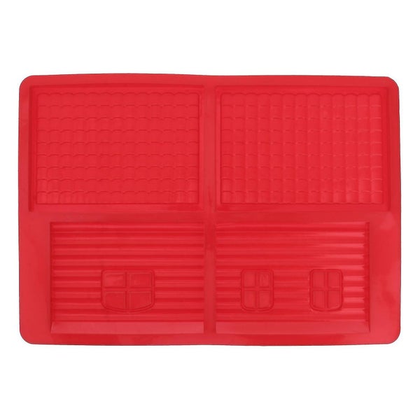 Chocolate Silicone Molds Baking Tool Mini Ginger House Cookie Cutter Christmas Carousel 1