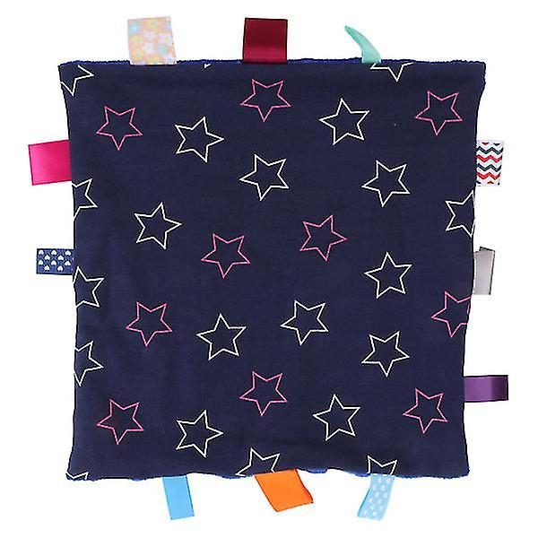 1pc Knitting Soothing Towel Toy Soothing Doll Gift Baby Handkerchief Carousel 1