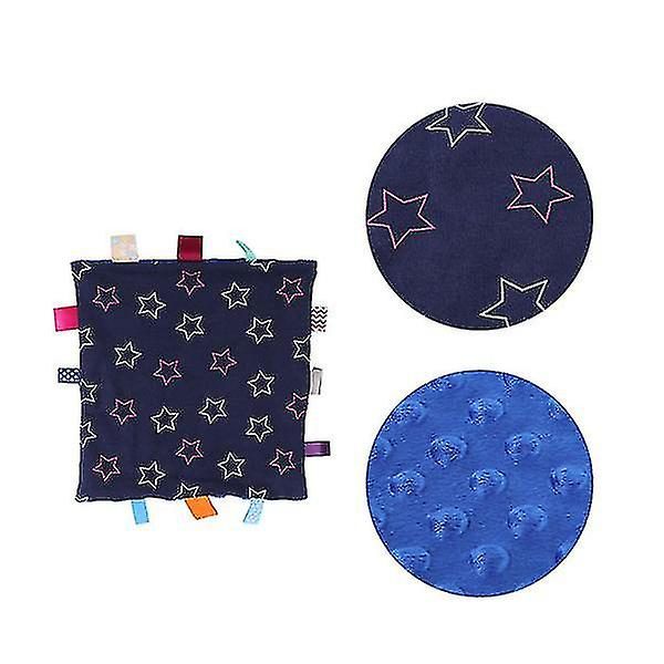 1pc Knitting Soothing Towel Toy Soothing Doll Gift Baby Handkerchief Carousel 5