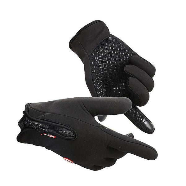 Winter Warm Fleece Lined Touch Screen Wrist Gloves Women Men Adult Solid Fashio Carousel 3