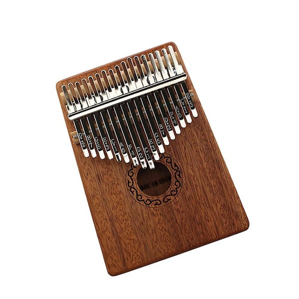 1pc Vintage Kalimba 17 Keys Thumb Piano Acacia Mangium Musical Instrument For B Carousel 2