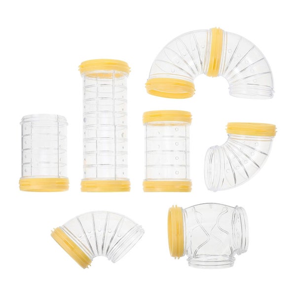 1 Set Hamster Maze Tube Rat Cage Outer Pipe Rat Maze Tunnel Diy Cage Tunnel Ham Carousel 1