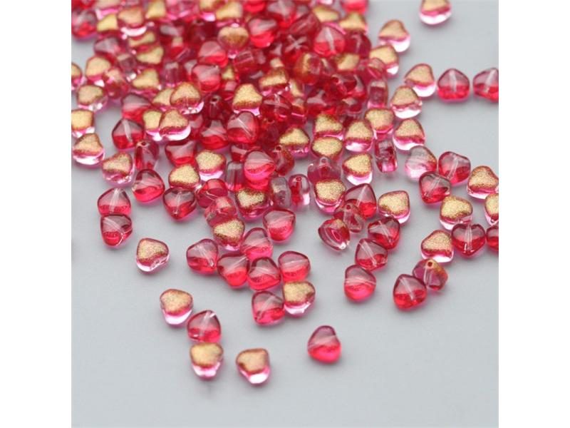 50PC/lot 8mm Frosted Gradient Color Star Beads Czech Glass Loose Spacer Beads Carousel 1