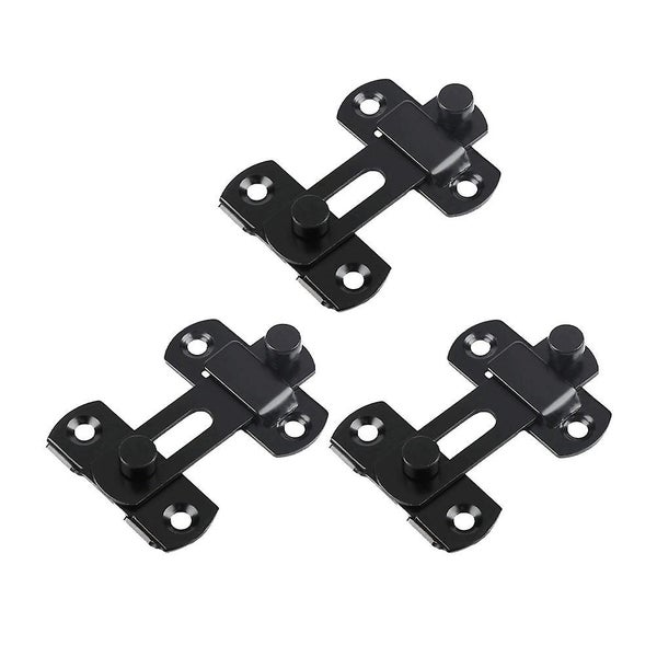 Door Latch Lock Security Durable Household Hasp Latch Lock Door Sliding Lock Ga Carousel 1