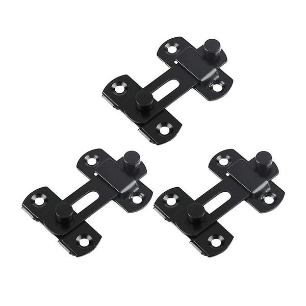Door Latch Lock Security Durable Household Hasp Latch Lock Door Sliding Lock Ga Carousel 2