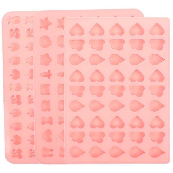 3pcs Jelly Making Silicone Mold Heat Resistant Candy Mold Baby Shower Favors Mo Carousel 1