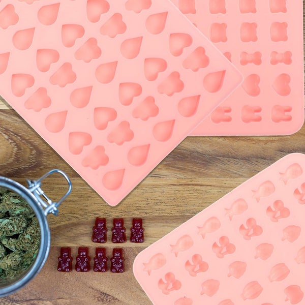 3pcs Jelly Making Silicone Mold Heat Resistant Candy Mold Baby Shower Favors Mo Carousel 2