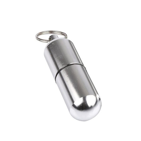 Waterproof Containers Pill Keychain Keychain Pill Holder Small Pill Case Pill H Carousel 1