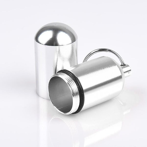 Waterproof Containers Pill Keychain Keychain Pill Holder Small Pill Case Pill H Carousel 2