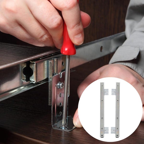 Drawer Slide Keyboard Rail Rack Office Keyboard Slide Desk Slide Out Tray Keybo Carousel 2