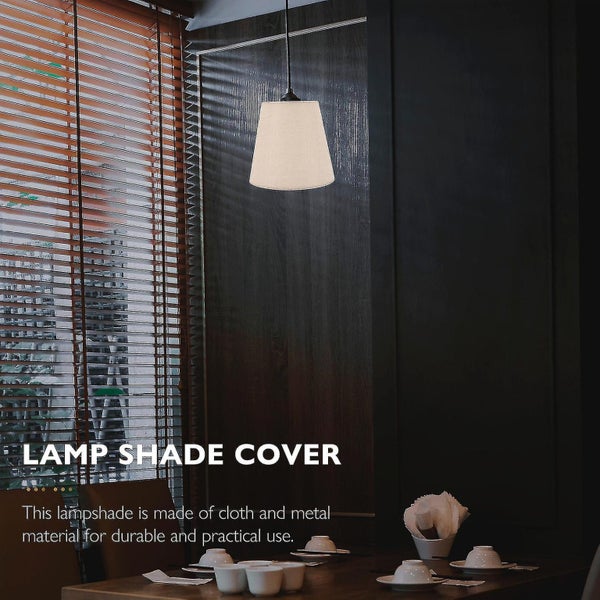 3pcs Cloth Lampshade Clip on Type Lamp Shade Cover For Table Lamp Floor Lamp Carousel 5