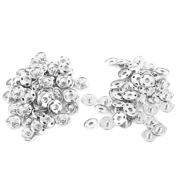 50 Sets Brass Fasteners Buttons Sewing Sewing Snaps Black Buttons Sewing Button Carousel 1