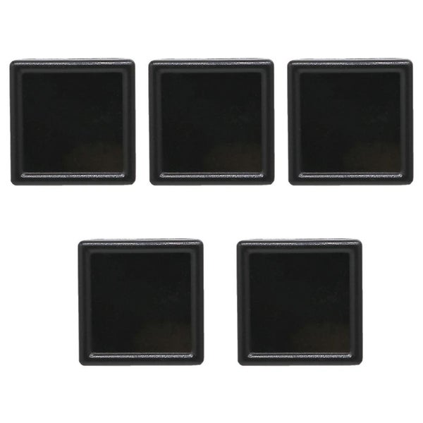 5pcs Transparent Lid Gems Boxes Jewelry Ring Display Case With Foams Pad Carousel 1