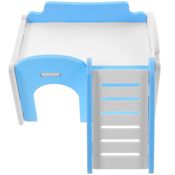 Wooden Toys Hamster Hideout Hut Guinea Pig Hideout Hamster Toy House Small Anim Carousel 2