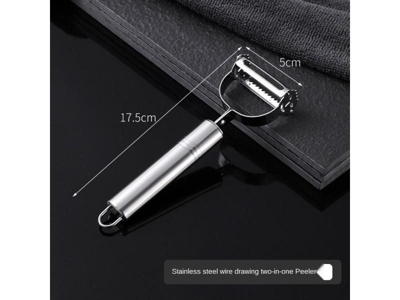 Stainless Steel Vegetable Peeler Zesters Julienne Cutter Fruit Potato Carrot Carousel 1