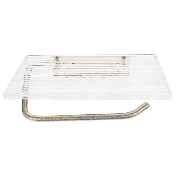 Bathroom Wall mounted Roll Paper Rack Convenient Toilet Paper Roll Holder With Carousel 1