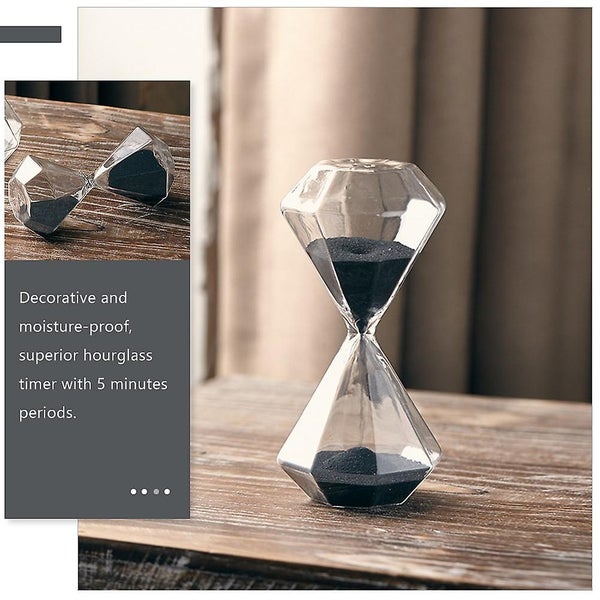 Decorative Hourglass Furnishing Adornment Household Sand Timer Desktop Decor Carousel 5