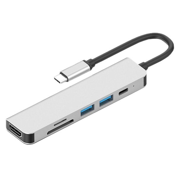 1pc Multifunction Hub Adapter Multi Usb Charger Usb Charging Port Carousel 2