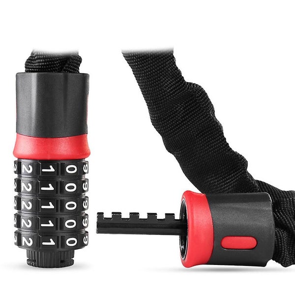 Chain Lock 5 digit Resettable Combination Anti theft Lock High Safety And Flexi Carousel 3