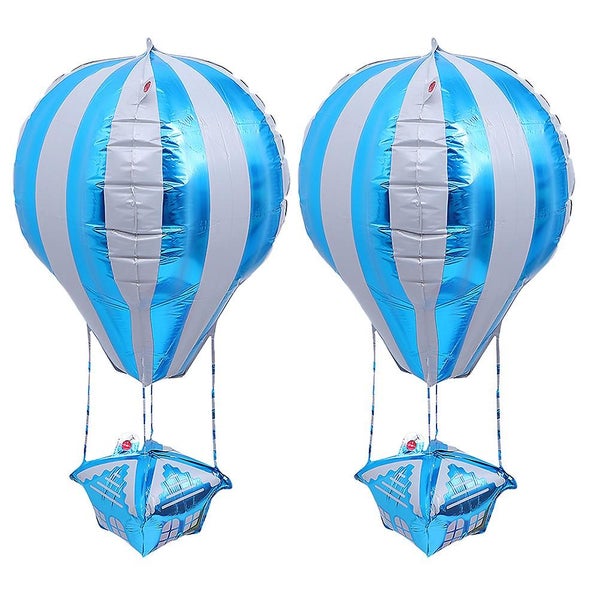 2pcs Hot Air Balloon Model Balloons Aluminium Film Balloons Balloon Decor Carousel 1