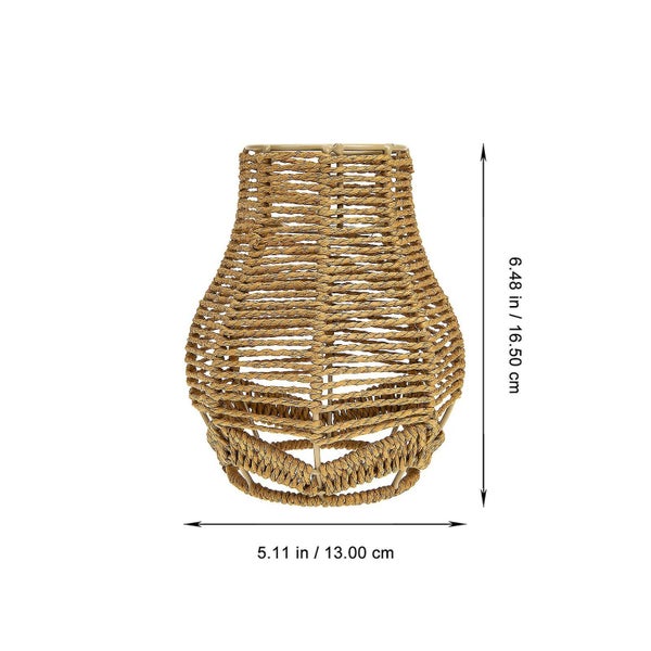 Lamp Shades Table Lamps This Exquisite Lampshade Lamp Cover Wicker Pendant Ligh Carousel 2