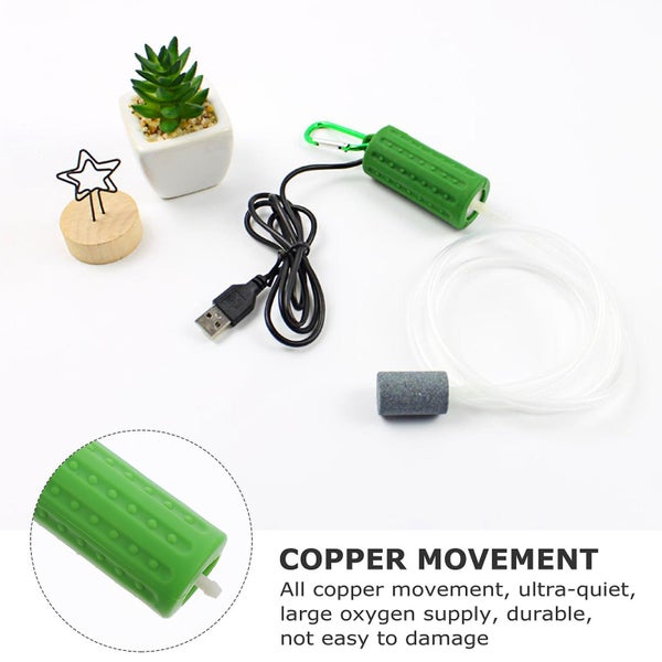 Usb Air Pump Aerator Silent Portable Mini Air Pump For Fishing Home Fish Tank Carousel 2