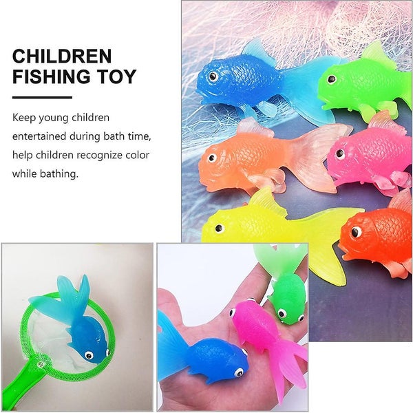 2 Sets Kids Bath Toy Bathing Water Toy Bath Diving Toys Set Baby Shower Fish To Carousel 2
