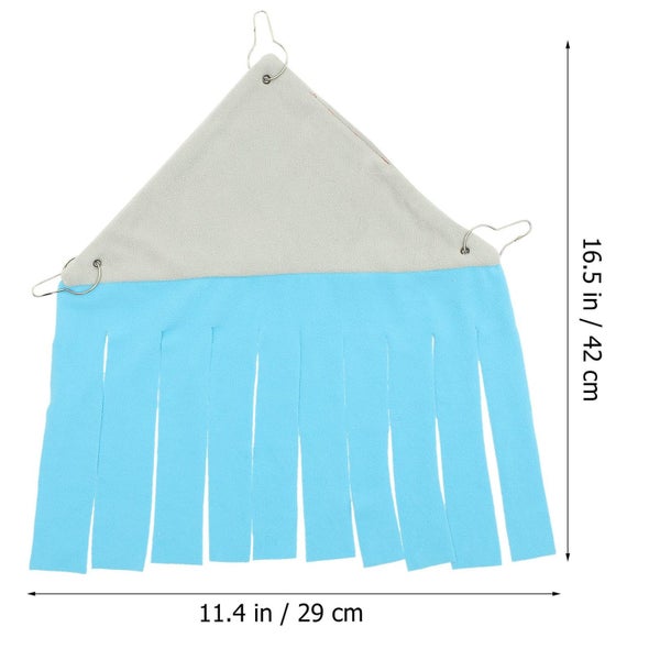 2 Pcs Ferret Hammock Pet Cage Hammock Hamster Hideout Guinea Pig House Bunny To Carousel 2