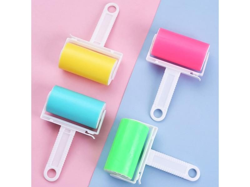 Reusable Lint Roller For Removing Pet Hair Clothes Lint Carousel 2