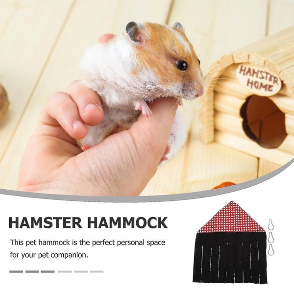 Toy Hammock Stuffed Animals Tassels Rabbit Hammock Chinchilla Hammock Hamster H Carousel 2
