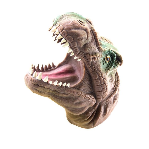 Kids Playset Hand Puppets Children Rubber Dinosaur Hand Puppets Kids Role Play Carousel 2