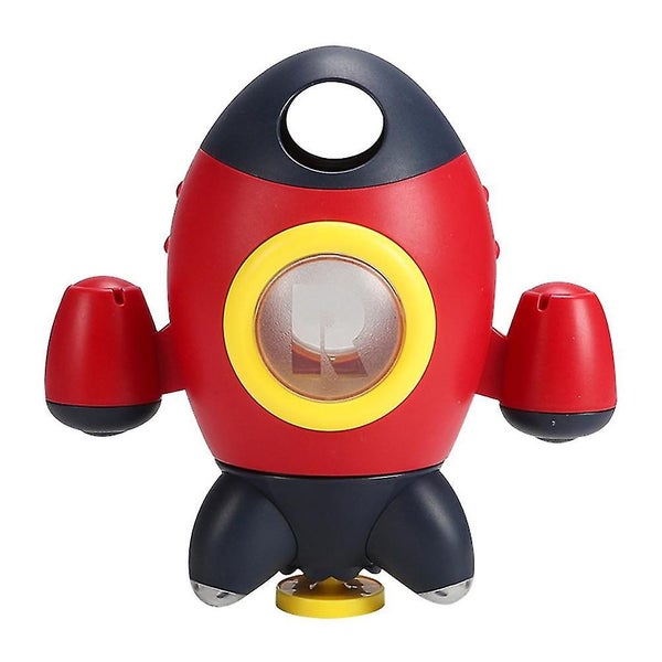1pc Rockets Bathing Toy Baby Bath Supply Children Bathing Toy Shower Plaything Carousel 1