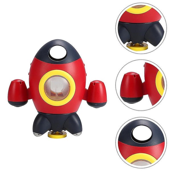 1pc Rockets Bathing Toy Baby Bath Supply Children Bathing Toy Shower Plaything Carousel 2