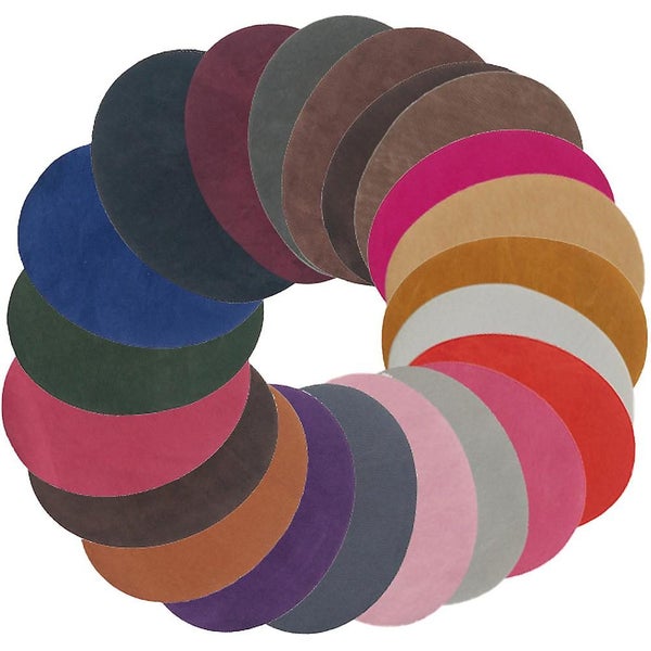 24pcs Iron On Patches Elbow Patches For Sweaters Clothing Sewing Appliques Elbo Carousel 1