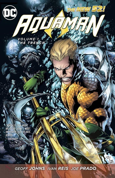 Aquaman (2011-2016) Vol. 1: The Trench GRAPHIC BOOK/ COMIC - BRAND NEW - Carousel 1