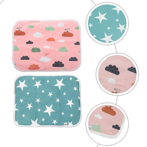 2pcs Guinea Pig Cage Liners Super Absorbent Chinchilla Guinea Pig Cage Pee Pads Carousel 3