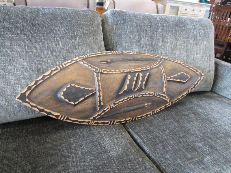 Carved Tribal Shield Carousel 1