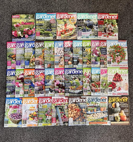 35 x NZ Gardener Magazines (2011, 2012, 2013, 2014) Carousel 1