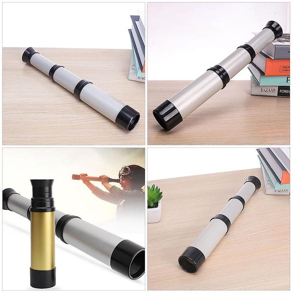 2 Pcs Pirate Monocular Telescope Kids Monocular Telescope Toy Collapsible Teles Carousel 2