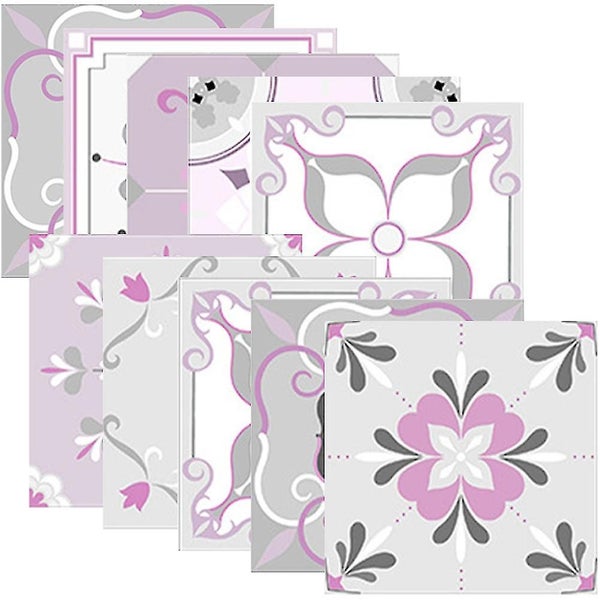 10pcs Peel And Stick Tile Decals Waterproof Kitchen Floor Tile Stickers Wall Ti Carousel 1