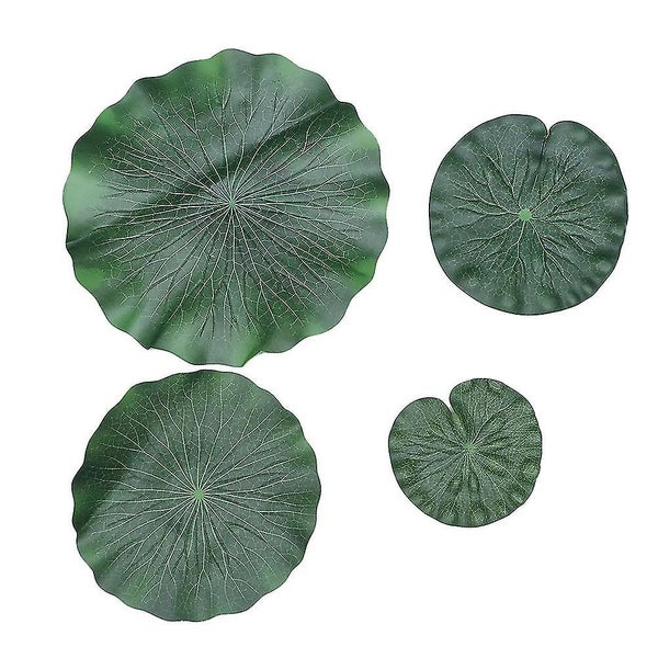 Artificial Plants Aquarium Decor Artificial Lotus Leaves Realistic Lily Pads Wa Carousel 1