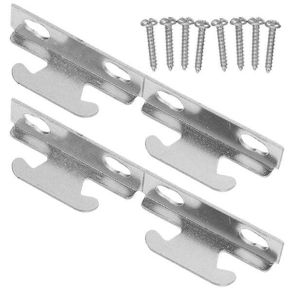 4 Sets Of Curtain Rod Brackets Curtain Rod Mount Brackets Curtain Accessories Carousel 3
