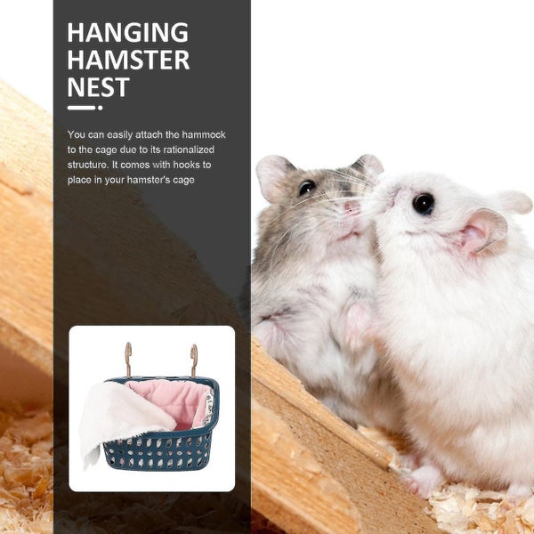 Plushie Dreadfuls Hanging Hamster Bed Hamster Hammock Hamster Warm Bed Ferret P Carousel 2