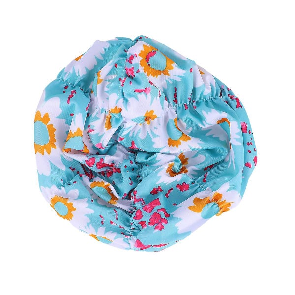 Headpiece Women Women Swimming Hat Ear Protector Swim Caps Swimming Head Cap Fl Carousel 1