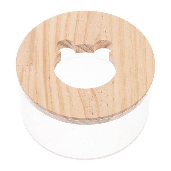Toy Containers Transparent Hamster Bathroom Hamster Sand Bath Container Chinchi Carousel 3