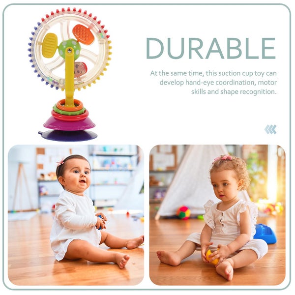 Suction Toy High Chair Suction Cup Toys Baby Bath Toy Kids Ferris Wheel Toys Ba Carousel 2