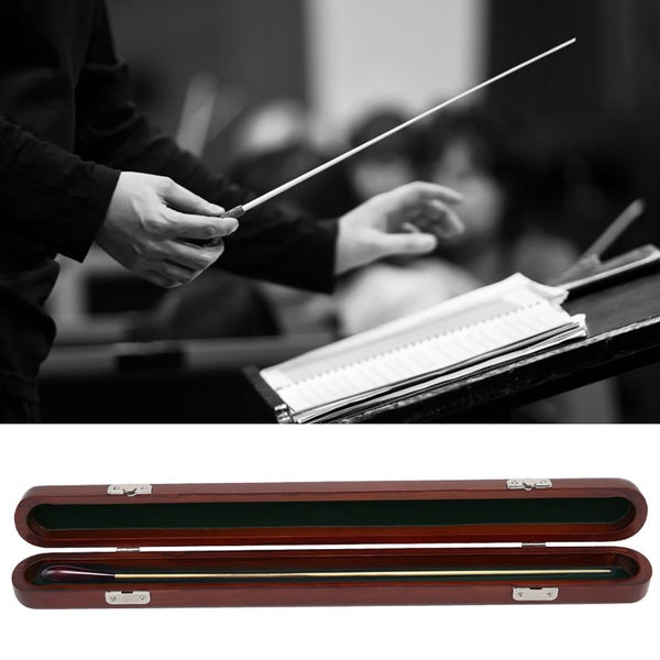 Red Sandalwood HighEnd Musical Commander Baton Box Carousel 2