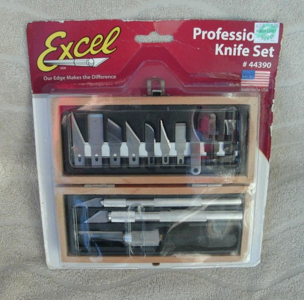Excel Tools 44390 Professional 3Knife set w/10 Carousel 1